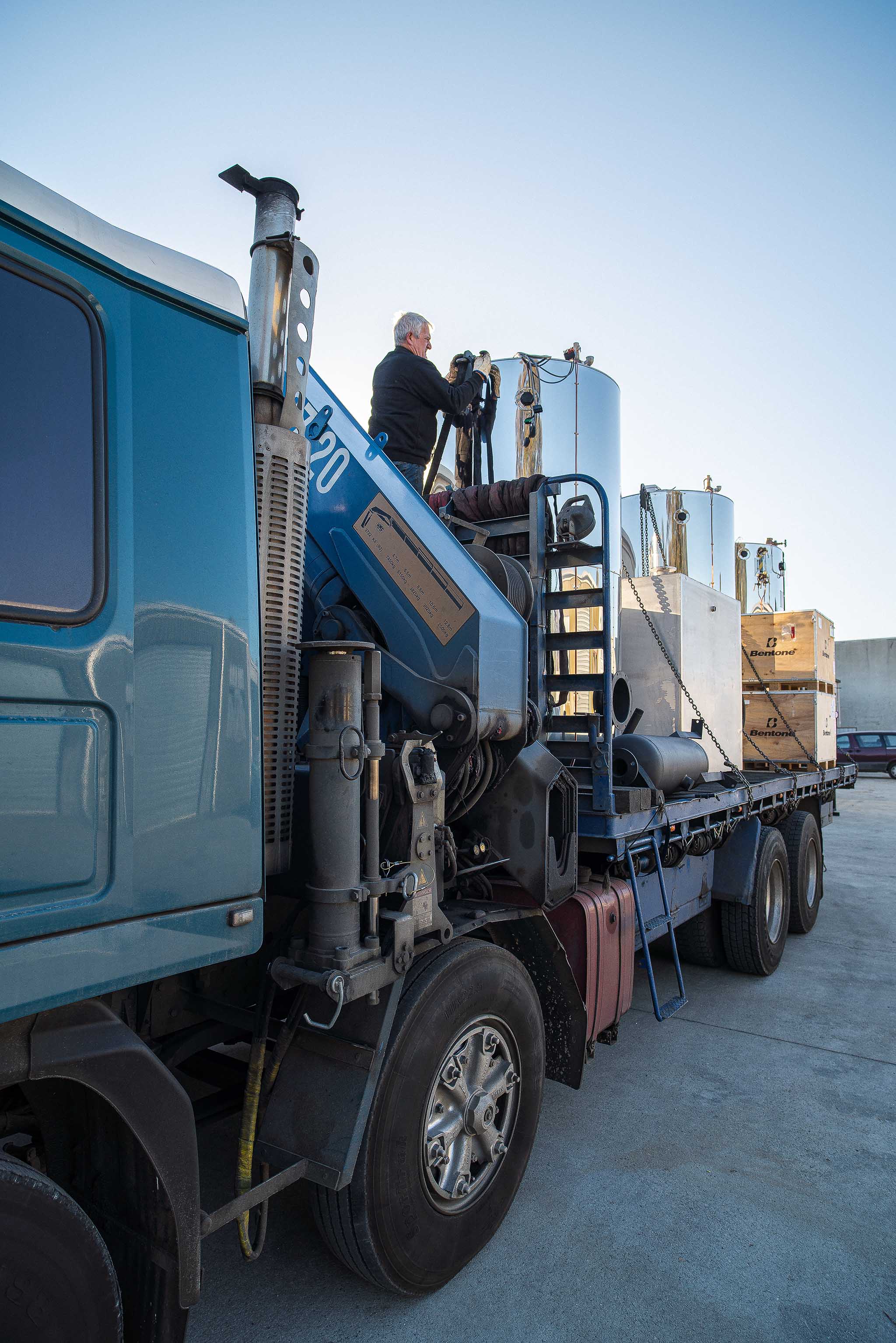 Crane Truck Transport in Bayswater